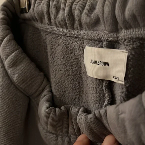 Joah Brown Empire Joggers in Stone - Picture 5 of 6